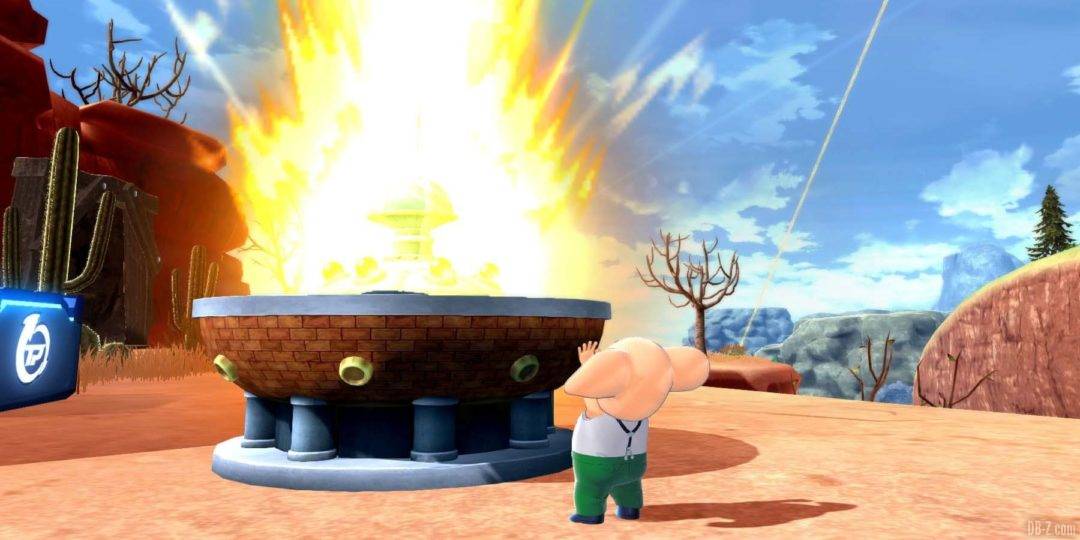 Invoquer Shenron dans Dragon Ball The Breakers