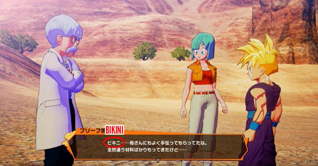 Nom Mere de Bulma Bikini