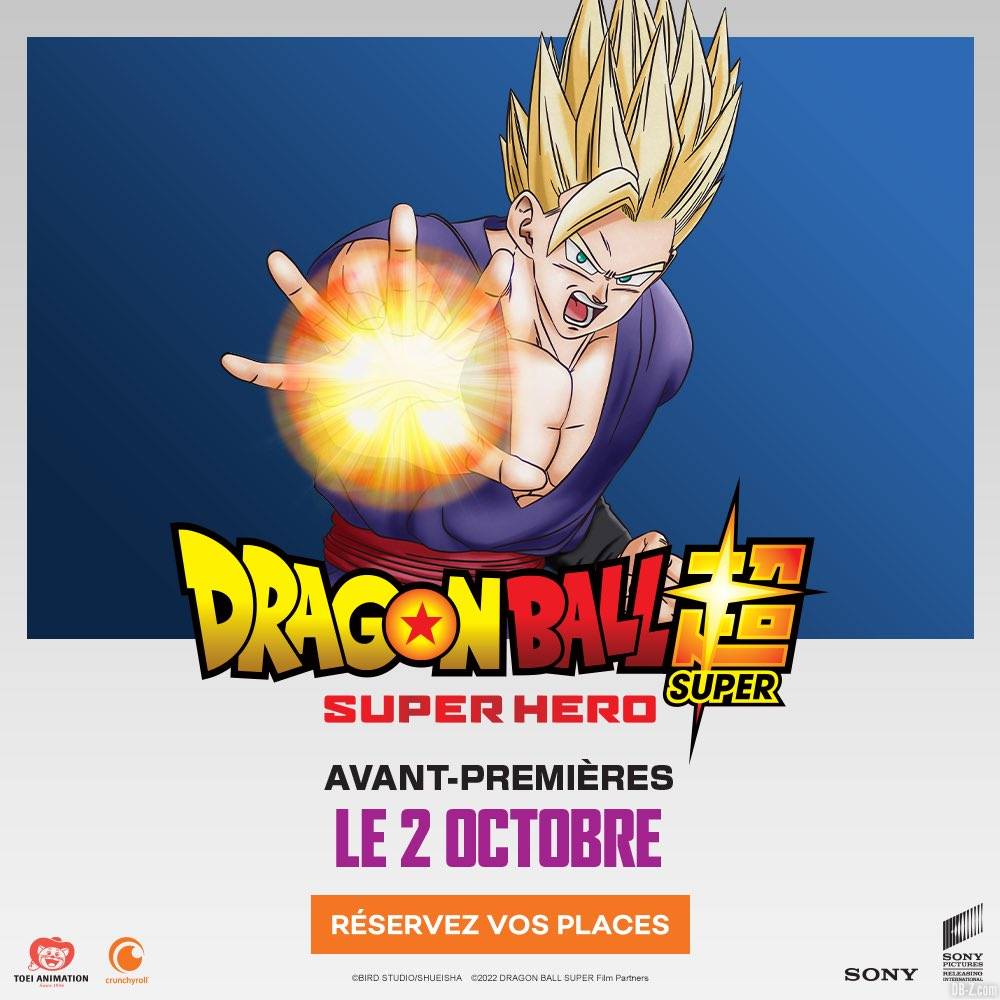 billet dragon ball super super hero avant premiere