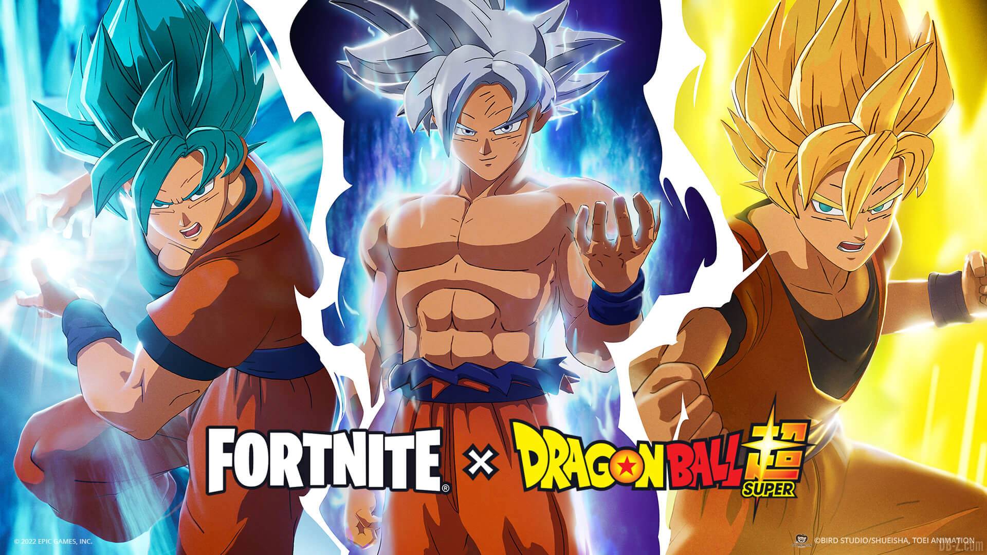 fortnite dragon ball pack goku