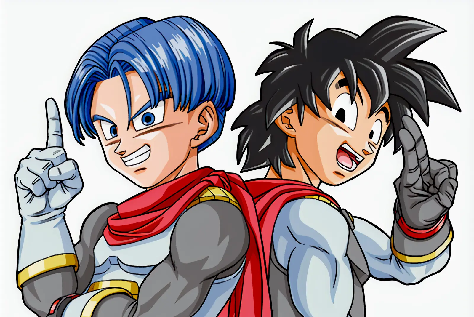 Dragon Ball Super L'arc Super Hero avec Trunks et Goten en