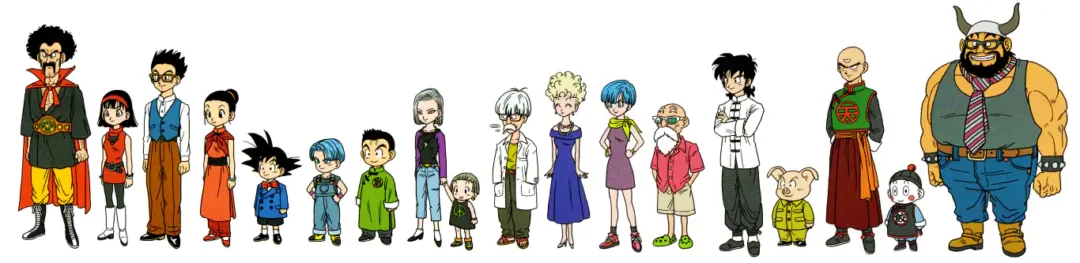 Character design Dragon Ball Super