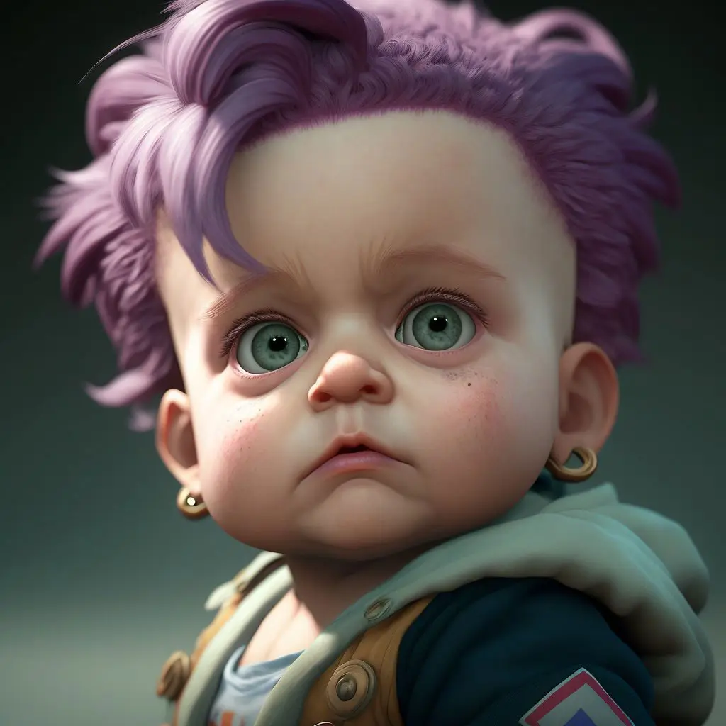 Trunks bebe en IA