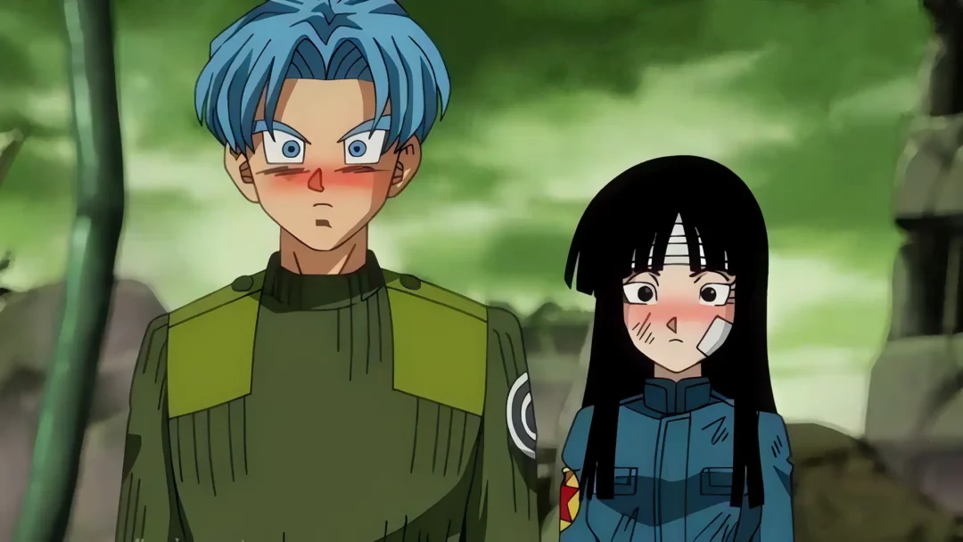 Trunks et Mai du futur timides