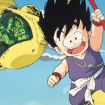 Goku sur son nuage magique