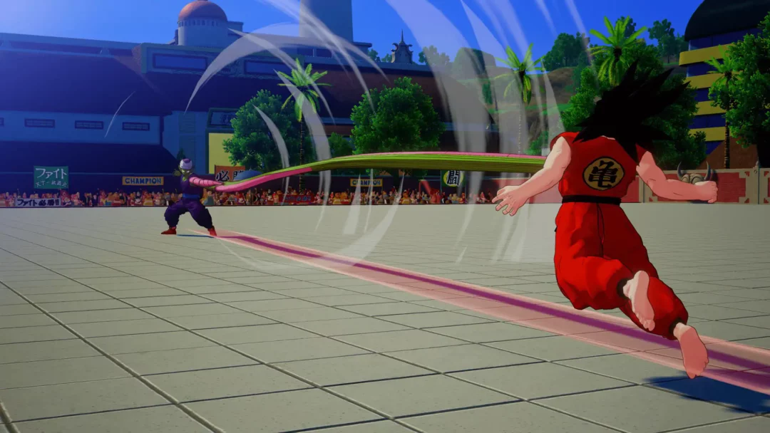 Piccolo attrape Goku DLC 23eme Tenkaichi Budokai Dragon Ball Z Kakarot 3 copie