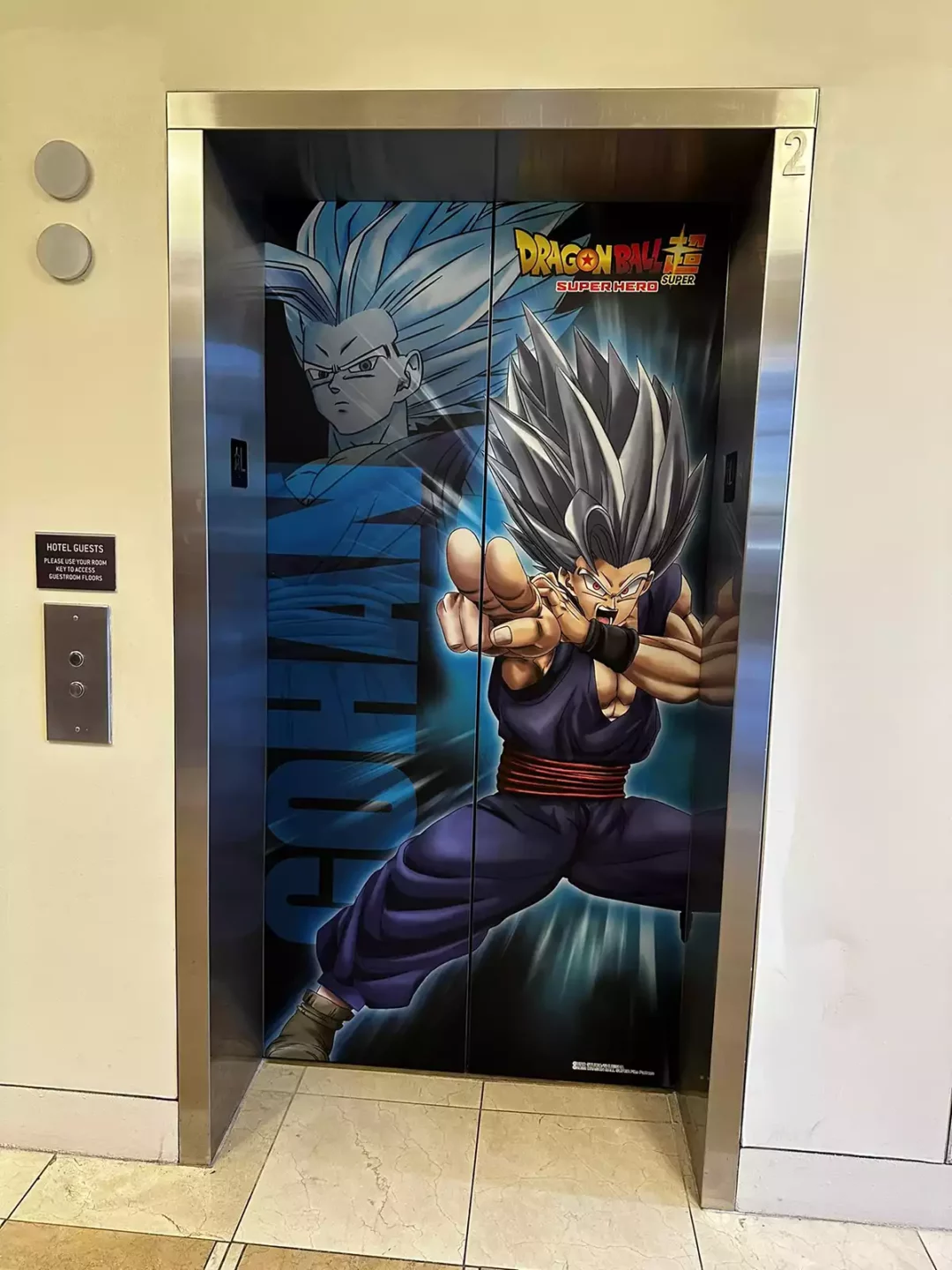 Ascenseur Gohan Beast