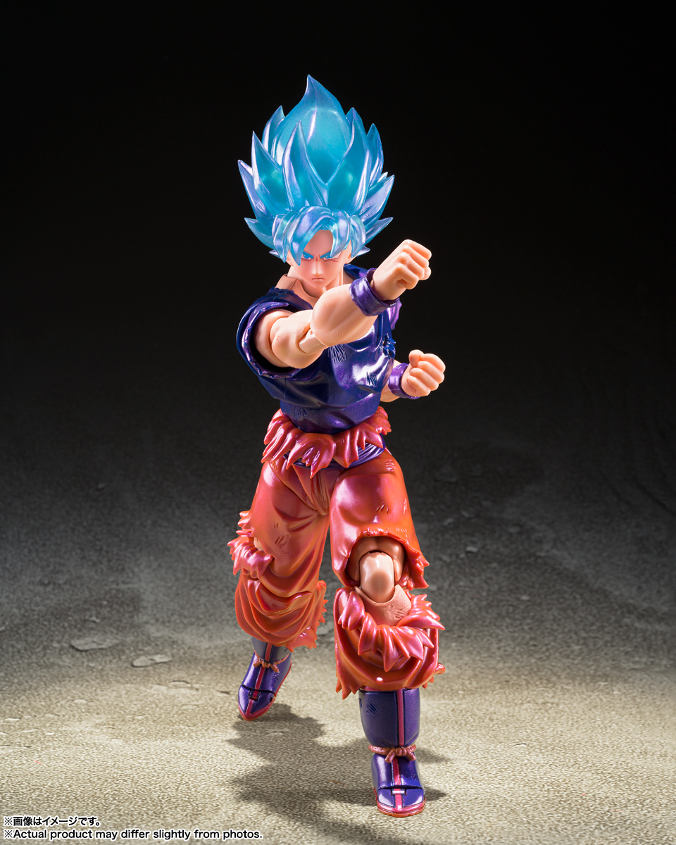 SHFiguarts Super Saiyan God Super Saiyan Son Goku Kaioken V-Jump