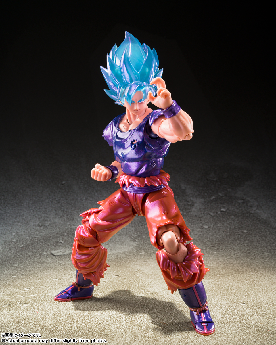 SHFiguarts Super Saiyan God Super Saiyan Son Goku Kaioken V-Jump