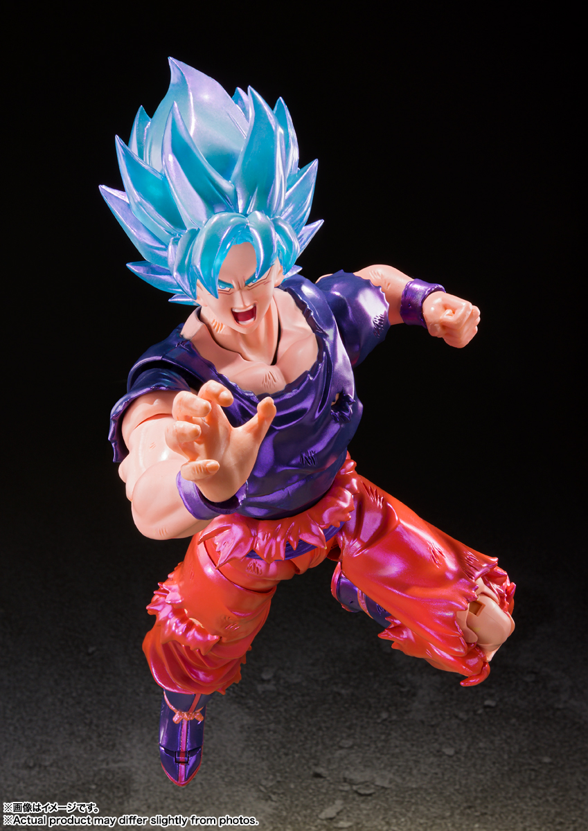 SHFiguarts Super Saiyan God Super Saiyan Son Goku Kaioken V-Jump