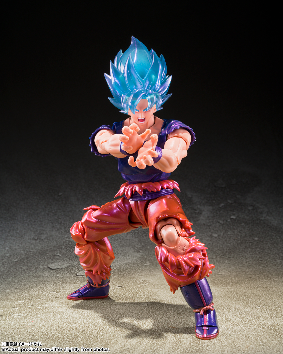 SHFiguarts Super Saiyan God Super Saiyan Son Goku Kaioken V-Jump