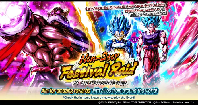 NonStop Festival Raid VS God of Destruction Toppo 231124 EN copie