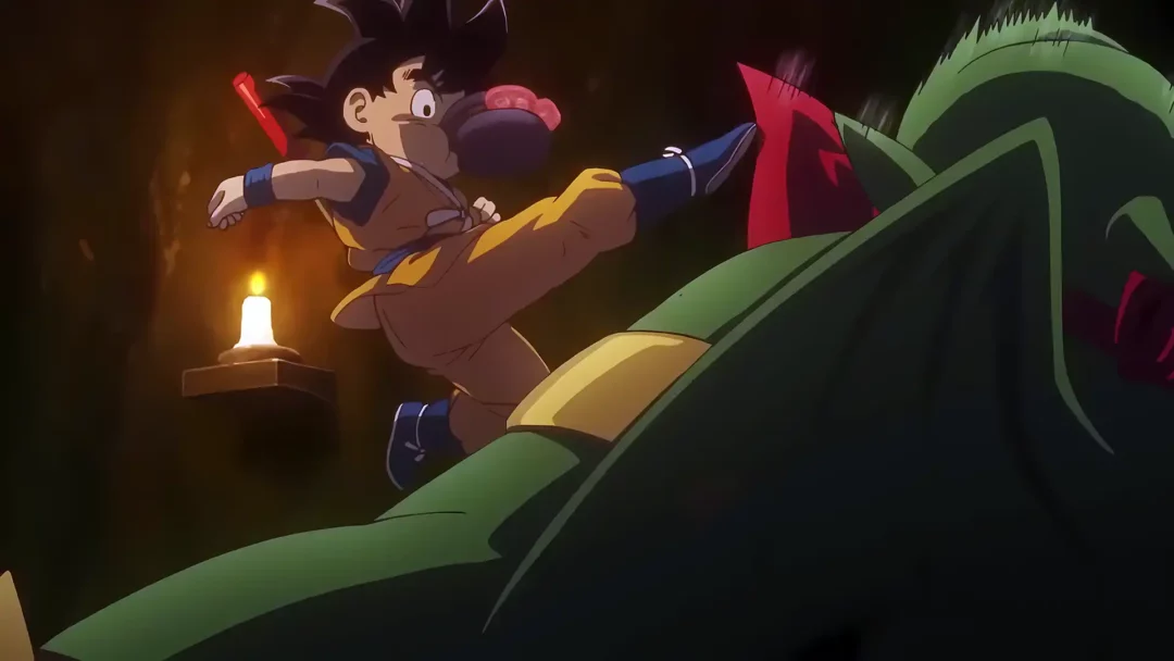 Dragon Ball Daima Goku frappe