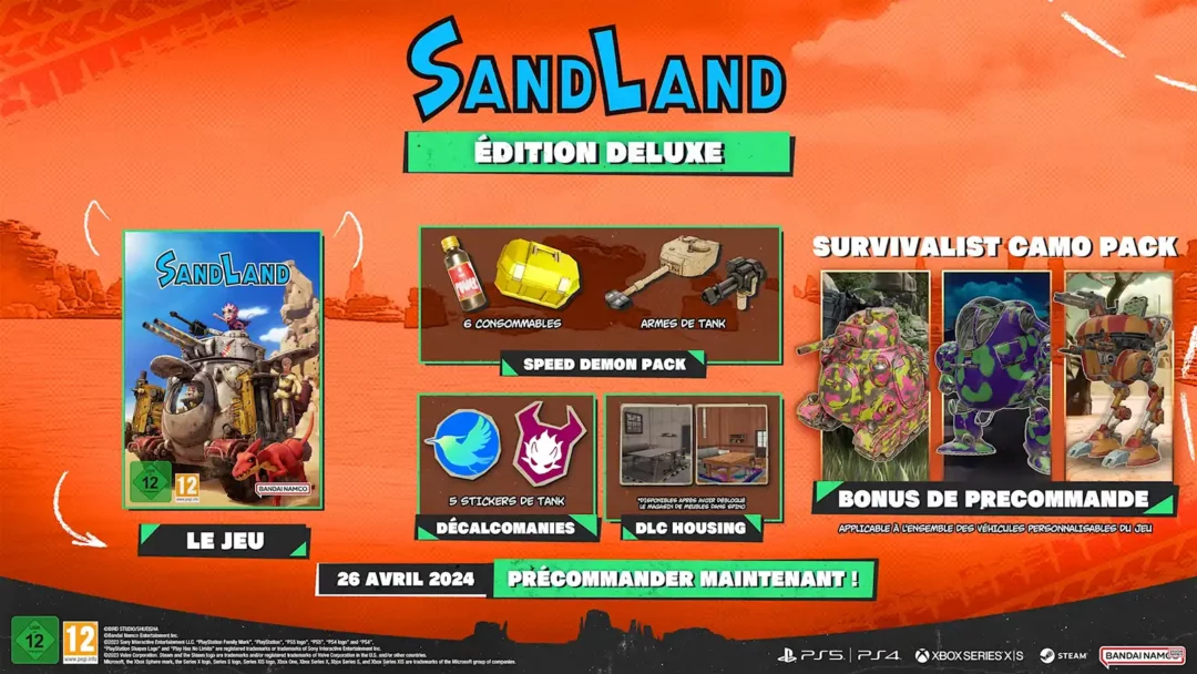 Sand Land Edition Deluxe