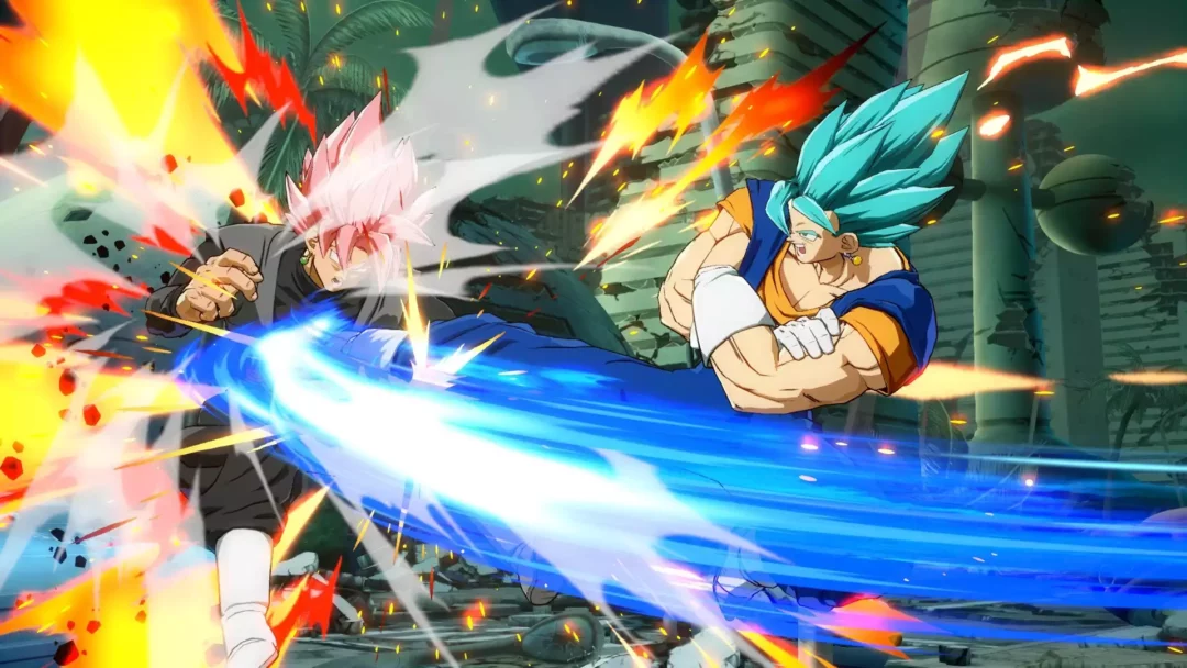 Goku BLack vs Vegetto Blue Dragon Ball FighterZ