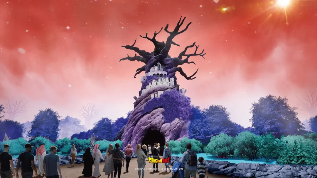 Parc Attraction Dragon Ball Panete Beerus
