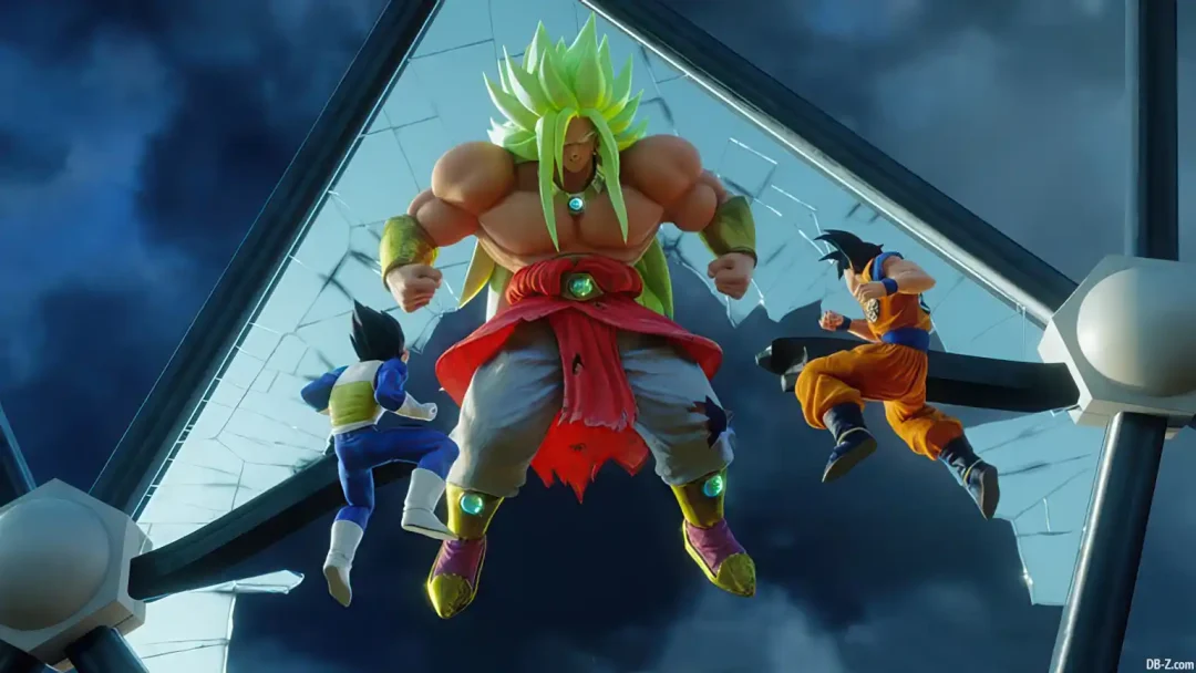 Broly God vs Goku et Vegeta