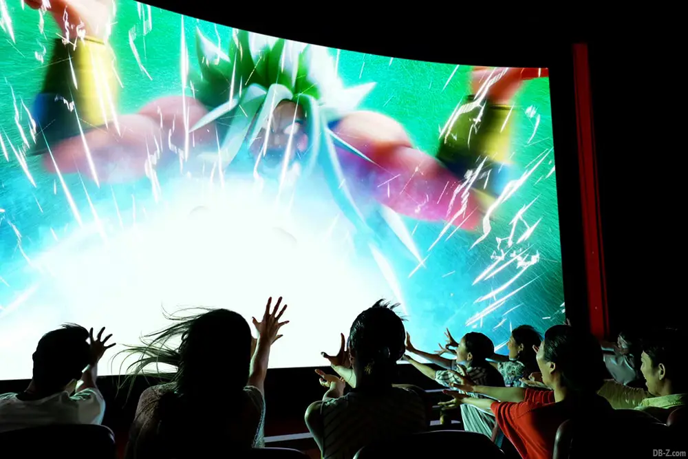 Dragon Ball Z The Real 4-D Broly God