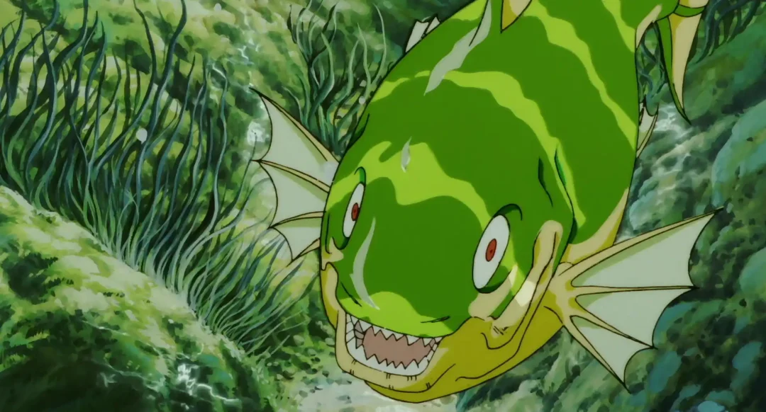 Un Poisson dans Dragon Ball