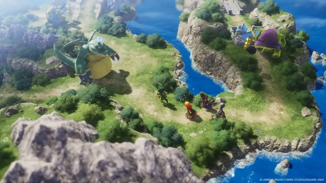 Dragon Quest vii reimagined Carte du Monde