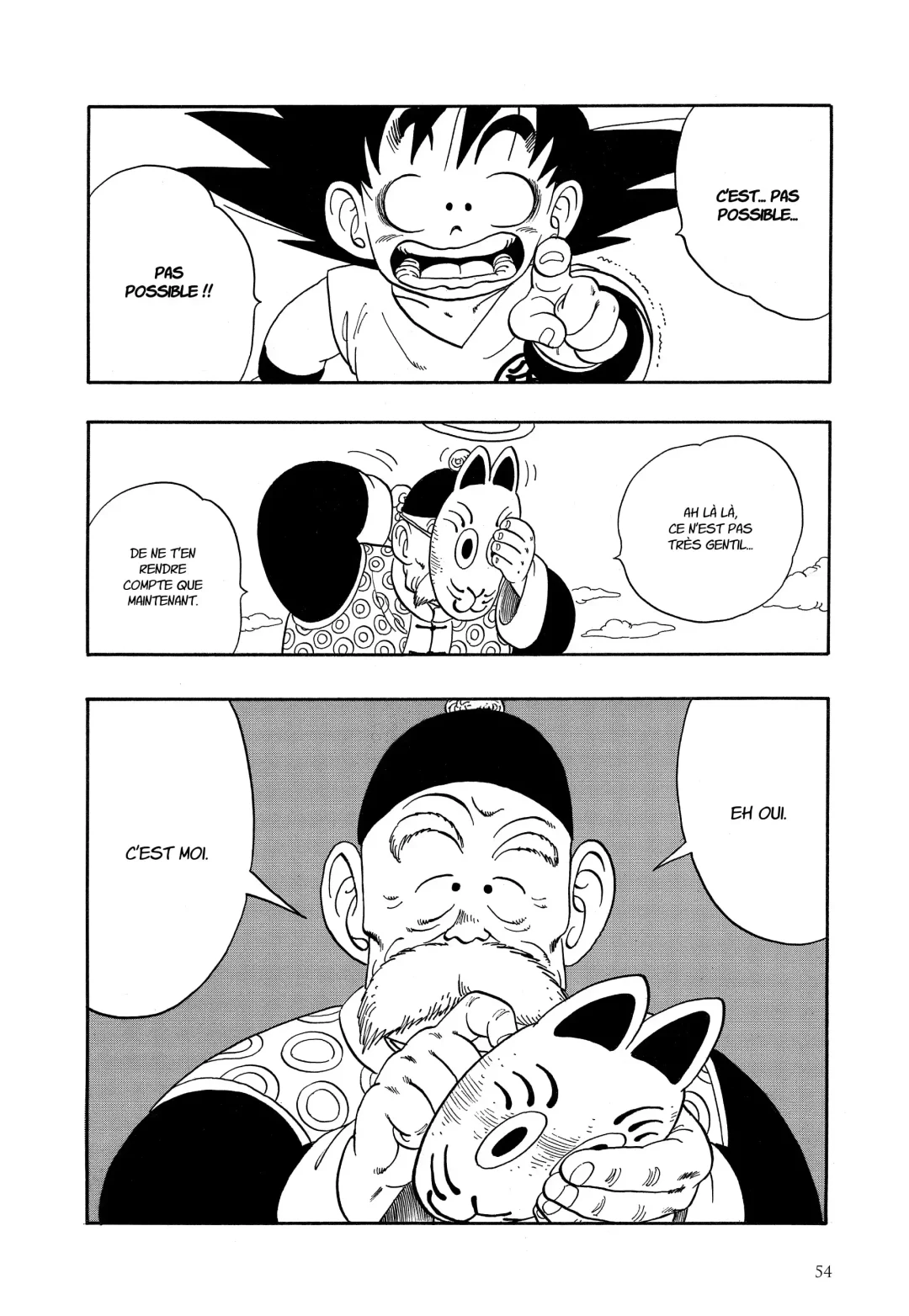 Goku retrouve son grand-père Son Gohan (1)