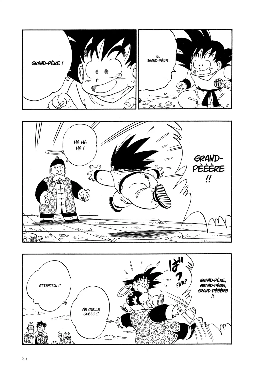 Goku retrouve son grand-père Son Gohan (2)