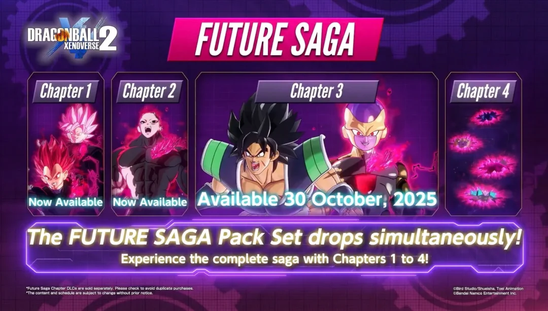 Planning DLC Future Saga Xenoverse 2