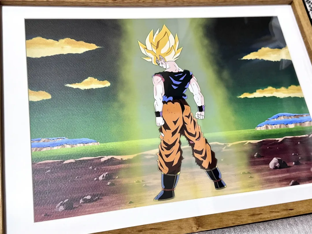 Celluloid Goku Super Saiyan Première Fois (Dragon Ball Store)
