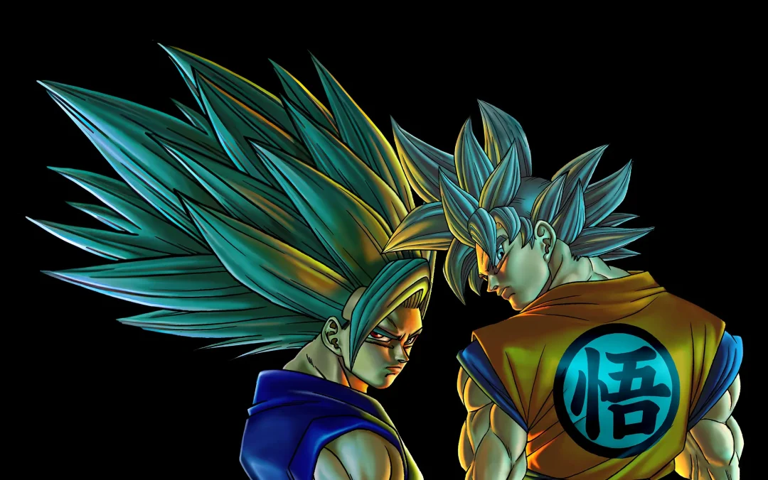 Gohan Beast et Goku Ultra Instinct