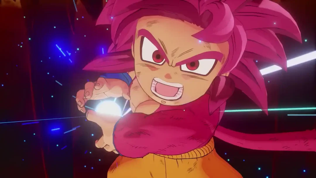 Dragon Ball Z Kakarot DAIMA – Aventure dans le Domaine des Démons Partie 2 Goku Super Saiyan 4 (Mini)