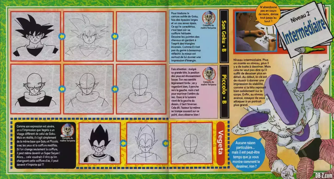 Cours de dessin manga Akira Toriyama - Même Freezer peut dessiner Level 2 VF