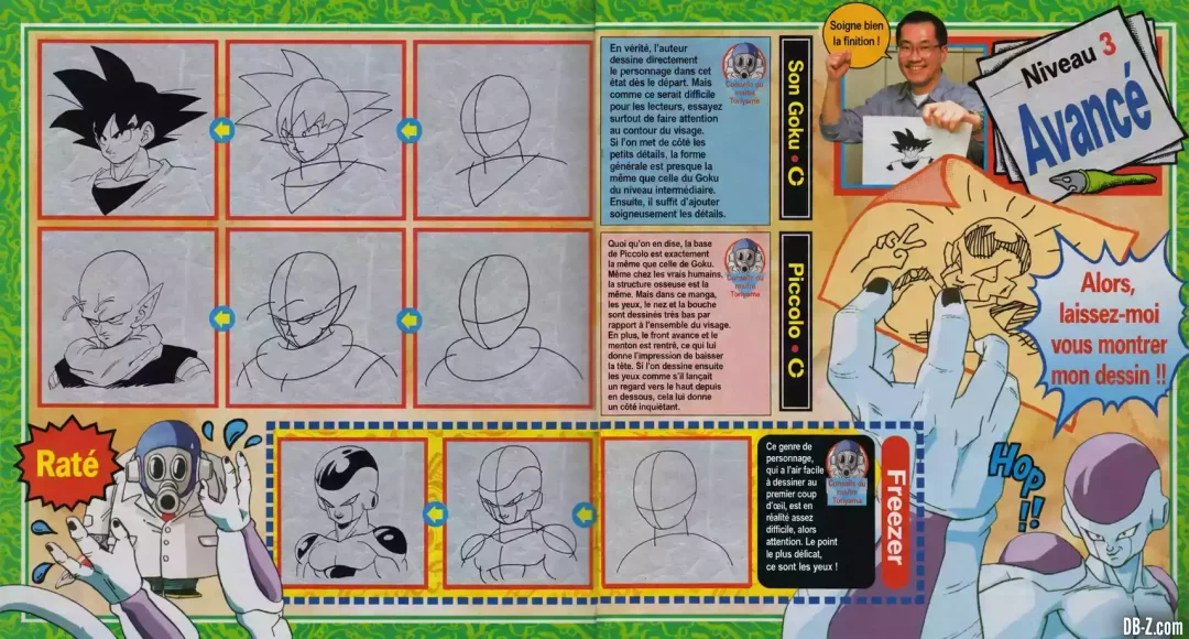 Cours de dessin manga Akira Toriyama - Même Freezer peut dessiner Level 3 VF