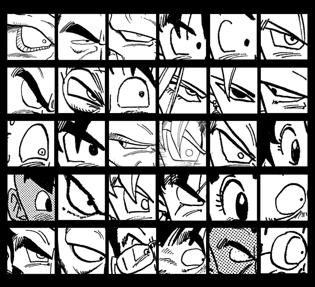 Yeux Dragon Ball
